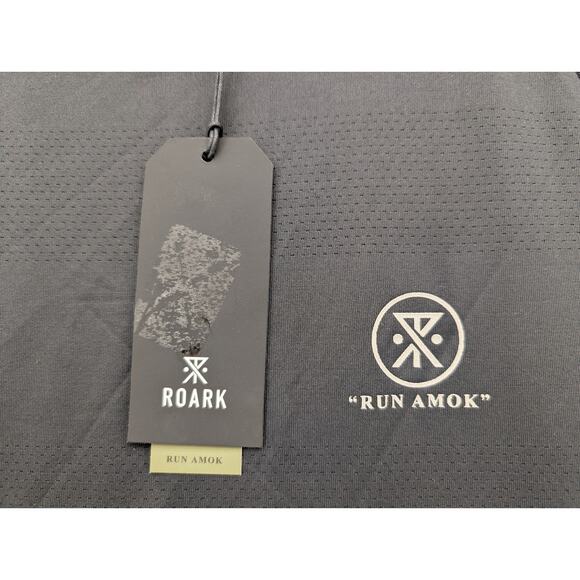 NWT Roark Alta Elite Short Sleeve Tee in Black size Small - Picture 5 of 9